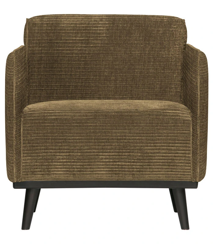 BePureHome Statement Fauteuil Met Arm - Rib - Rock - 77x72x93 1 BePureHome Statement Fauteuil Met Arm - Rib - Rock - 77x72x93