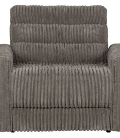 BePureHome Date Fauteuil - Grove Ribstof - Terrazzo - 78x103x99