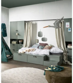 VTwonen Stage Garderobekast - Grenen - Soap - 185x103x40 -Meubels Voor Thuis 74387a4ec12647b998502a1175f79102