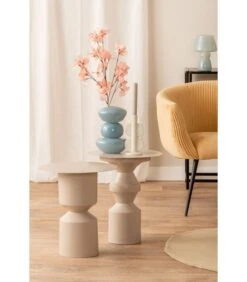 Leitmotiv Bijzettafel Diabolo - Grijs - 40,5x40,5x46,5cm -Meubels Voor Thuis 74622280765a4e33a71061007e75895e 1