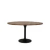 Eettafel Biboca - Hout/Zwart - Ø140cm