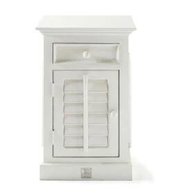 Nachtkastje - New Orleans Nachtkastjes Links - Wit