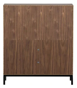 VTwonen Bookazine Low Boekenkast - Noten - 81x81x35 -Meubels Voor Thuis 79df215384144fcaa7ffb9529826c129