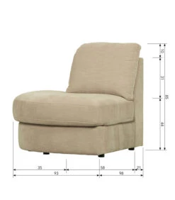 VTwonen Family 1-Zits Element Ronde Hoek Links - Zand - 85x93x98 6 VTwonen Family 1-Zits Element Ronde Hoek Links - Zand - 85x93x98 -Meubels Voor Thuis 7f12423a74b34a2bb2d657a408cd4185