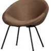 Fauteuil Moly - Velvet - Toffee - 74x75x76