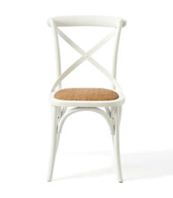 Saint Etienne Dining Chair White - (LxBxH) 50x50x98 Cm