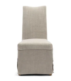 Eetkamerstoel Zonder Armleuning Monti DC Loose Cover- Katoen - Beige