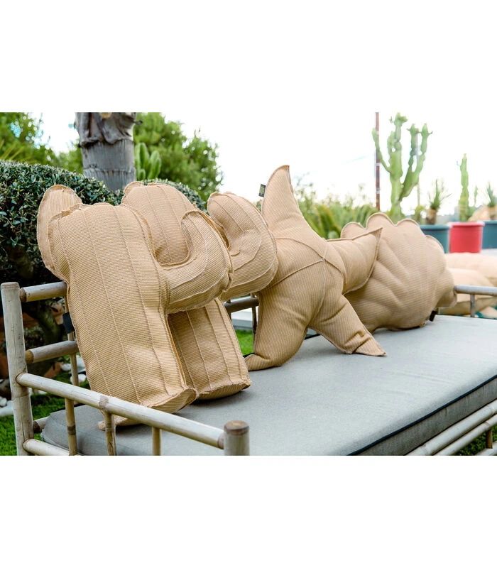 Buitenkussen Zeestervorm Raffia-effect 2 Buitenkussen Zeestervorm Raffia-effect - Afbeelding 2