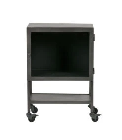 BePureHome Bespoke Vitrinekastje - Metaal - Grijs - 72x50x35