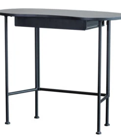 WOOOD Belle Bureau - Grenen/Metaal - Zwart - 75x90x42 -Meubels Voor Thuis 8eac2aa17f914707bb88d060ac96c24d