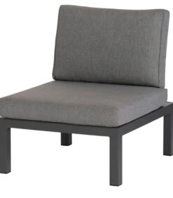 Tussenelement Loungeset - Aluminium - Antraciet - 63x80x70