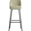 BePureHome Vogue Barstoel - Fluweel - Pistache - 103x50x55