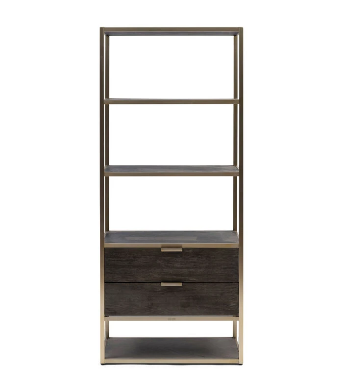 Boekenkast - Kast - Costa Mesa Book Cabinet - Zwart 1 Boekenkast - Kast - Costa Mesa Book Cabinet - Zwart