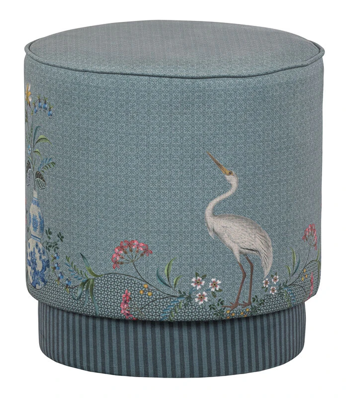 Pip Studio Poef Jolie Medium - Groen - 45x40x40 4 Pip Studio Poef Jolie Medium - Groen - 45x40x40 - Afbeelding 4