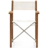 Tuinstoel Met Armleuning Gili Outdoor Director Chair - Teakout - Wit