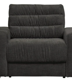 BePureHome Date Fauteil - Vintage - Antraciet - 78x103x99