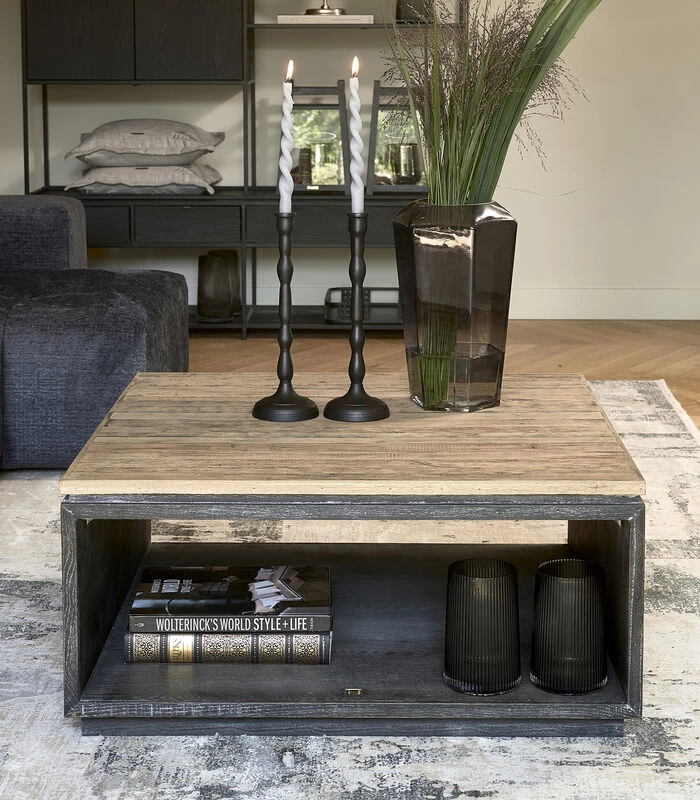 Salontafel Industrieel - Saratoga Hills Table - Bruin 2 Salontafel Industrieel - Saratoga Hills Table - Bruin - Afbeelding 2