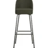 BePureHome Barstoel Vogue - Geweven Stof - Warm Groen - 103x50x55