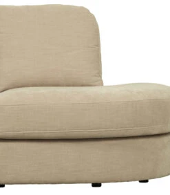 VTwonen Family 1-Zits Element Ronde Hoek Rechts - Zand - 85x93x98