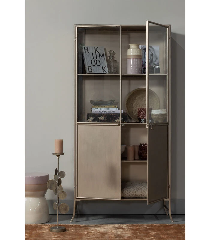 BePureHome Glazed Bijzettafel - Keramiek - Ashes - 43x33x33 3 BePureHome Glazed Bijzettafel - Keramiek - Ashes - 43x33x33 - Afbeelding 3