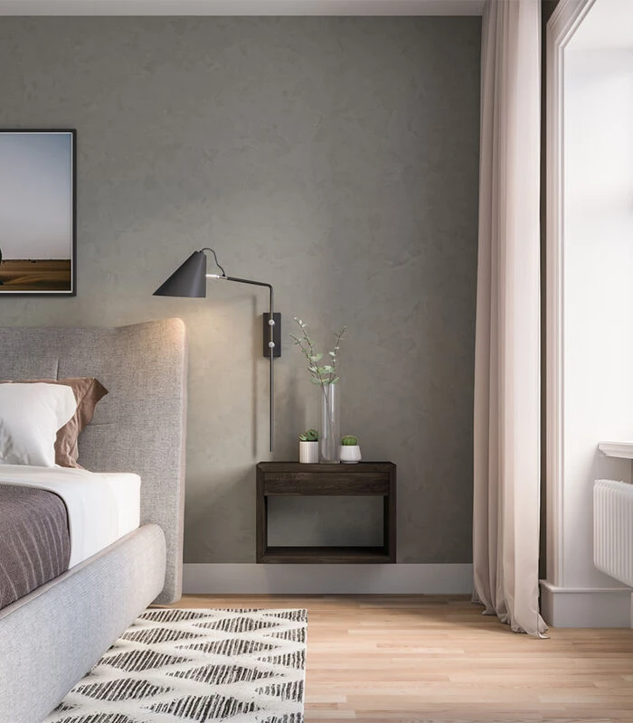 2 X Zwevend Nachtkastje HUGO Met Brede Lade In Berkenhout 2 2 X Zwevend Nachtkastje HUGO Met Brede Lade In Berkenhout - Afbeelding 2