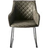 Eetkamerstoel Met Armleuning - Isco Drive Dining Armchair - Bruin