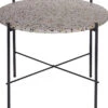 Exclusive Vayen Bijzettafel - Terrazzo - Grijs - 49x63x63