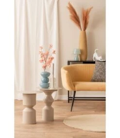 Leitmotiv Bijzettafel Diabolo - Grijs - 40,5x40,5x46,5cm -Meubels Voor Thuis a6b7f974945a438b8f8ed88150fd945c 1