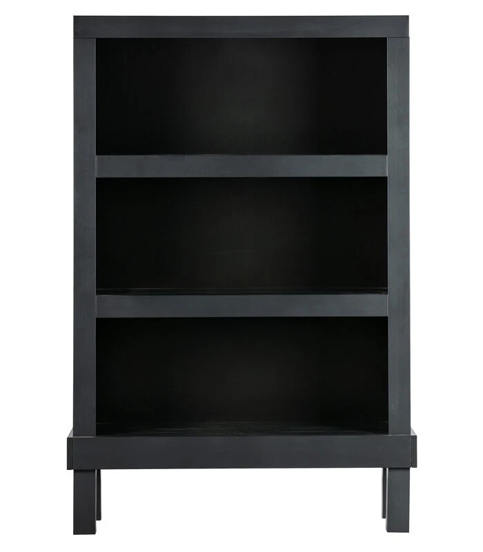 Bonk Open Kast - Grenen - Zwart - 160x103x37 1 Bonk Open Kast - Grenen - Zwart - 160x103x37