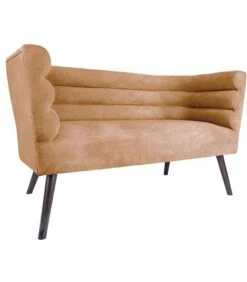Leitmotiv Bank Explicit - Suede Look Okergeel - 128x71x74cm 9 Leitmotiv Bank Explicit - Suede Look Okergeel - 128x71x74cm -Meubels Voor Thuis a7db7e3f8bc44db7a052acde8e0af2f4