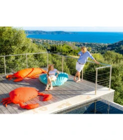 Drijvende XL-buitenpoef Schelpvorm -Meubels Voor Thuis a81d986a4e5841c088716a63dfe64c28