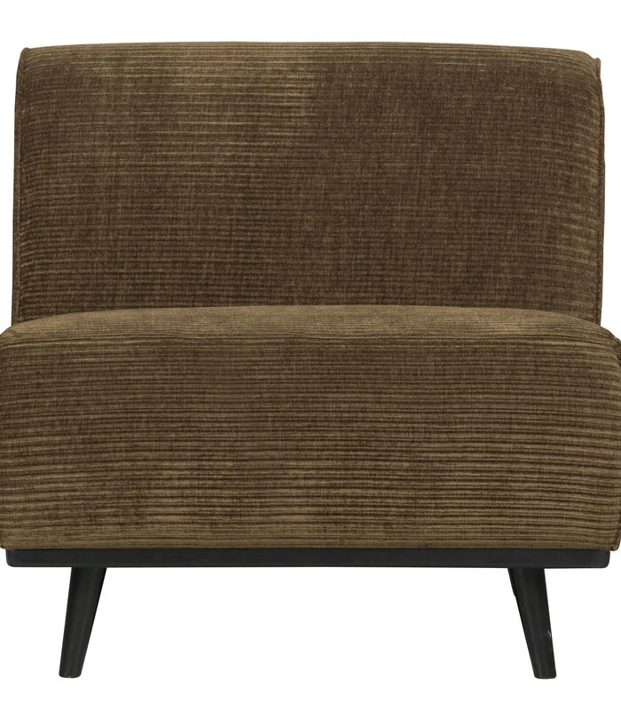 BePureHome Statement 1-Zits Element - Ribstof - Rock - 77x79x93 1 BePureHome Statement 1-Zits Element - Ribstof - Rock - 77x79x93