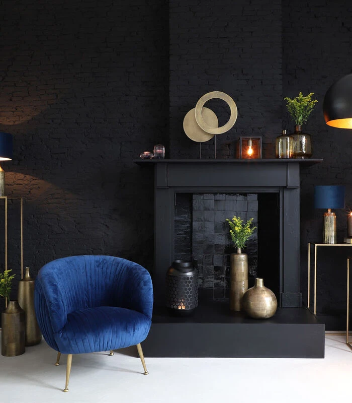 Zuil Boca - Antiek Lood/Zwart - Set 4 Zuil Boca - Antiek Lood/Zwart - Set - Afbeelding 4