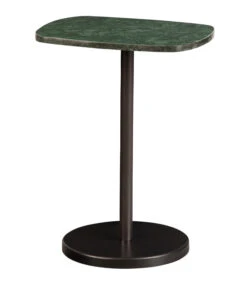 WOOOD Fola Bijzettafel - Marmer - Groen - 53x40x28