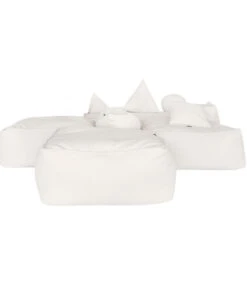 Meubels Voor Thuis 7 2 Modulaire Poef Bank Van Geluste Wol