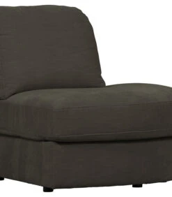 VTwonen Family 1-Zits Element Ronde Hoek Rechts - Antraciet - 85x93x98 -Meubels Voor Thuis b3e55ef3d5ed4113ba5f82b24d9f8744