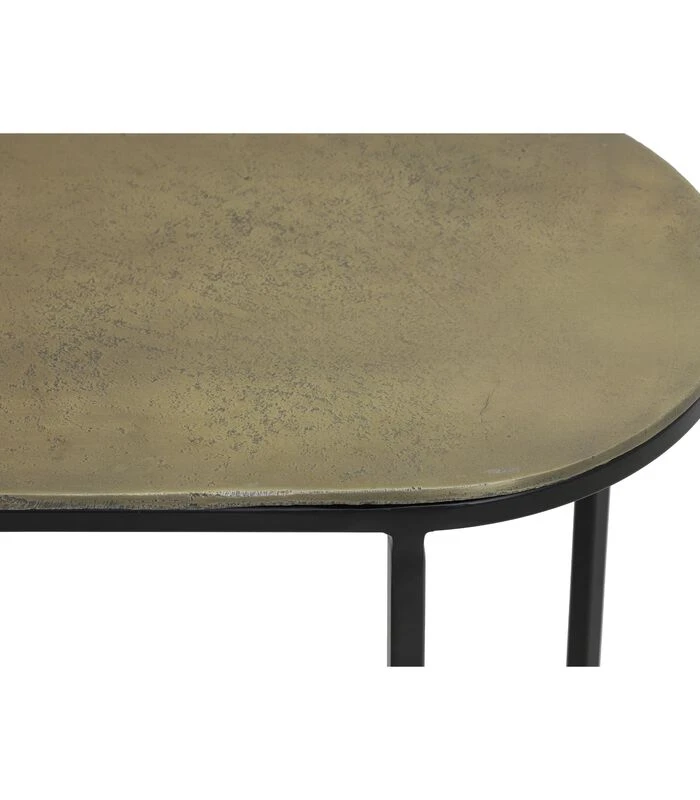 Bijzettafel Bocov - Antiek Brons - 53x26x53cm 5 Bijzettafel Bocov - Antiek Brons - 53x26x53cm - Afbeelding 5