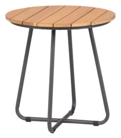 Bijzettafel Buiten Grace - Teak - Naturel - 52x50x50