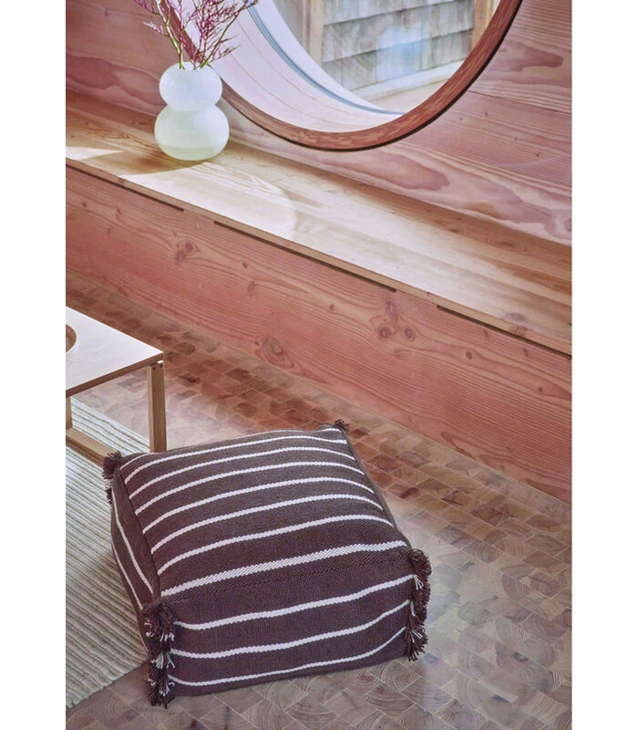 OYOY Kruk “Lina Recycelter Hocker” 3 OYOY Kruk “Lina Recycelter Hocker” - Afbeelding 3