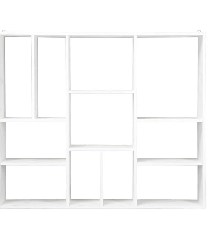 VTwonen Letterbak XL - Grenen - Wit - 94x110x20 1 VTwonen Letterbak XL - Grenen - Wit - 94x110x20