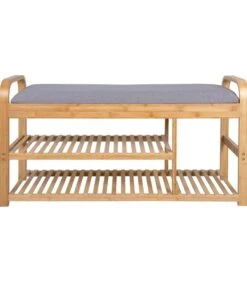 Leitmotiv Bank Arch - Bruin - 100x33x50 Cm