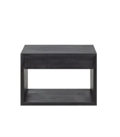 Zwevend Nachtkastje HUGO Met Brede Lade In Berkenhout