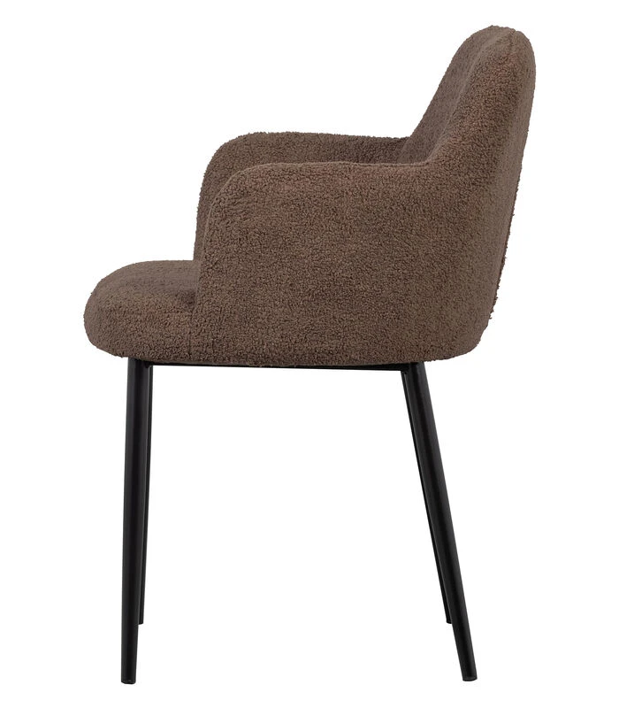 VTwonen Dining Eetkamerstoel - Teddy - Taupe - 83x62x53 3 VTwonen Dining Eetkamerstoel - Teddy - Taupe - 83x62x53 - Afbeelding 3