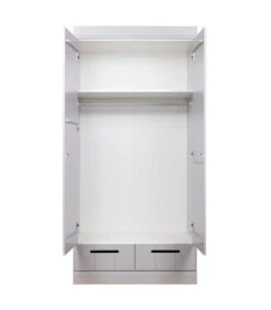 WOOOD Connect Kast 2-Deurs Met Lade - Grenen - Betongrijs - 195x94x53 6 WOOOD Connect Kast 2-Deurs Met Lade - Grenen - Betongrijs - 195x94x53 -Meubels Voor Thuis c0f44f70104c489eb30563a21ab8f770
