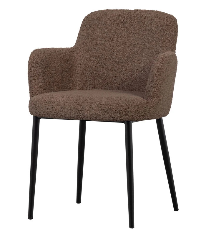 VTwonen Dining Eetkamerstoel - Teddy - Taupe - 83x62x53 4 VTwonen Dining Eetkamerstoel - Teddy - Taupe - 83x62x53 - Afbeelding 4