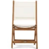 Tuinstoel Zonder Armleuning - Gili Outdoor Dining Chair - Teakout - Wit