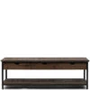 TV Kast Meubel - Shelter Island Flatscreen Dresser - Zwart