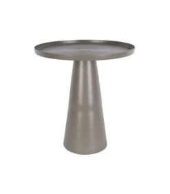 Leitmotiv Bijzettafel Force - Medium - Aluminium Taupe - Ø40x43cm