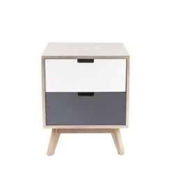 Leitmotiv Ladekast Snap Wood - Met 2 Lades - 42x36x51cm