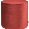WOOOD Sara Poef Hoog - Fluweel - Raspberry - 46x46x46